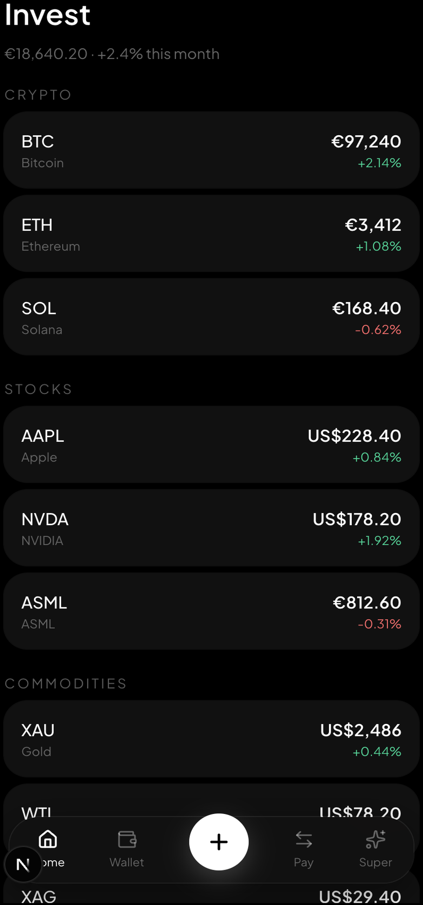 Invest